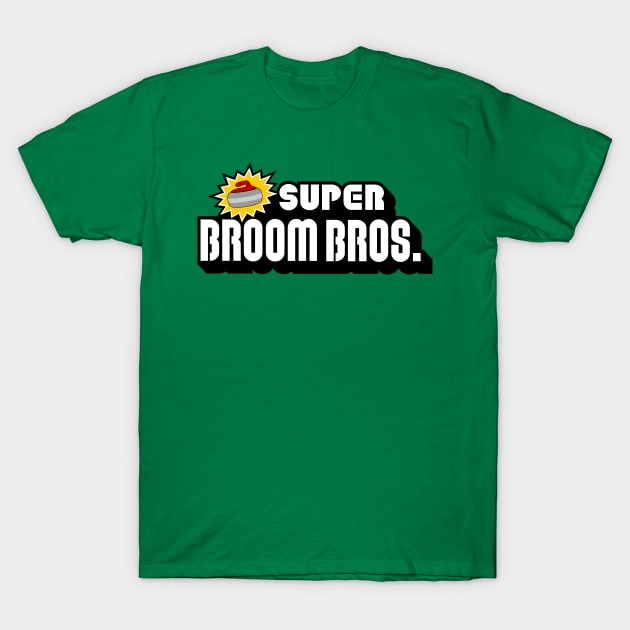 Super Broom Bros. Logo T-Shirt by SaintEuphoria